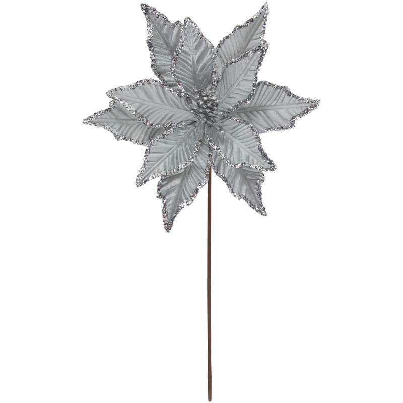 25'' Fabric Plants & Flowers Pick