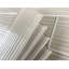 Carrelage mural de cuisine et de salle de bain grand format à bord droit en verre de qualité diamant 4 po x 16 po Monroe-40591547