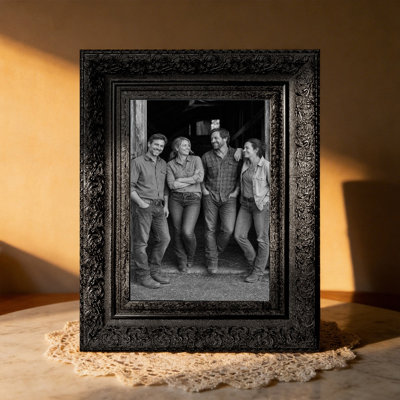 8" x 10" Black 3 PCS Graduation Picture Frame for Mother's Day Gifts