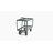 51'' H x 24'' W Utility Cart with Wheels