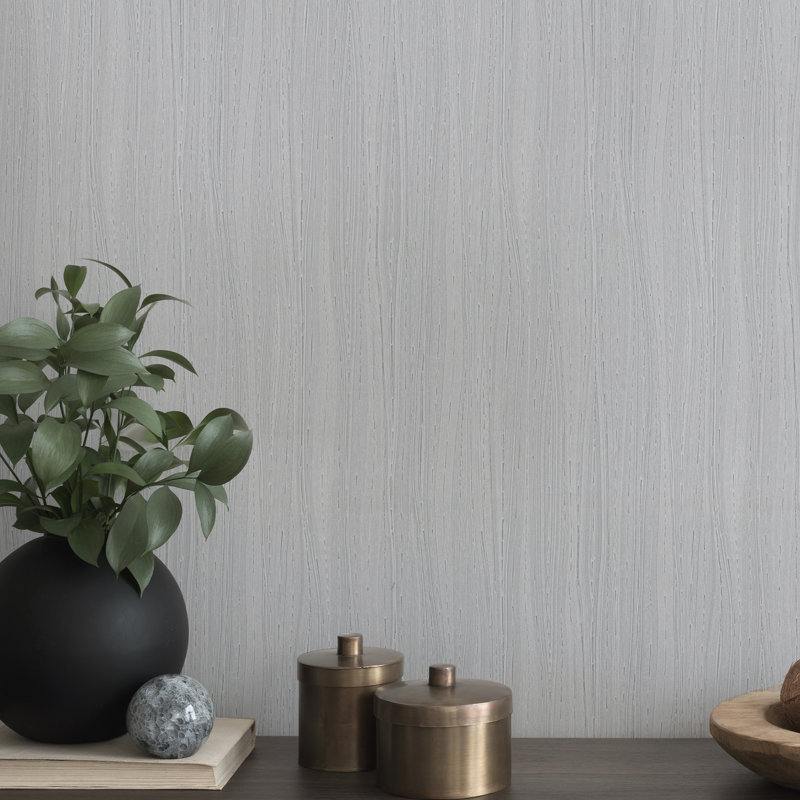 Boutique Flow Texture Greige Wallpaper, Grey