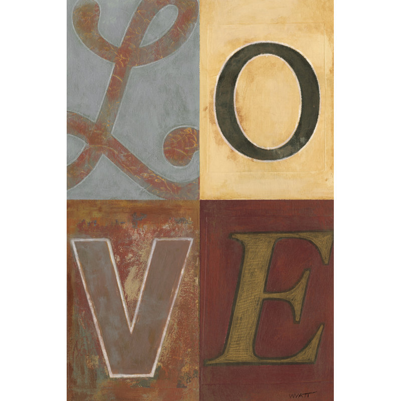 Love by Norman Wyatt Jr. - Wrapped Canvas Print, 91cm H x 61cm W
