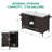 Brianka Solid Wood Bar Cart-1535152047