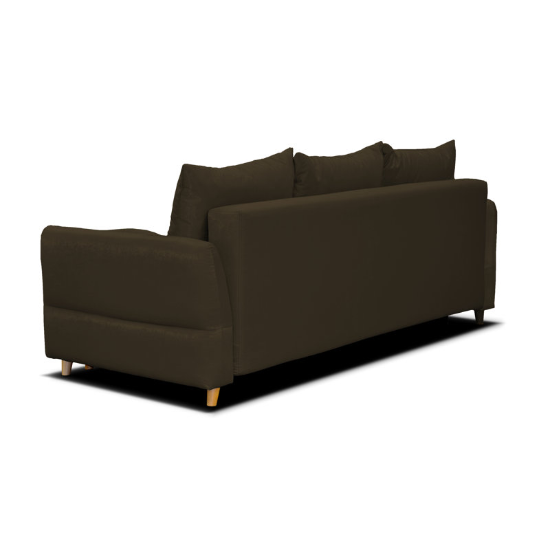 Mowbray 3-Seater Sofa Bed, Brown