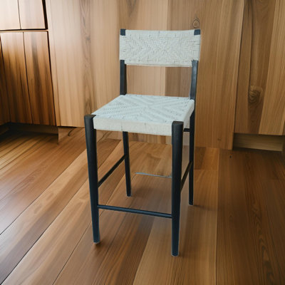 Baldrik Solid Wood Counter Stool