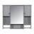 Wall Mounted Bathroom Cabinet with Mirror-415029578
