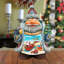 Derevo Up-Up and Away Santa Figurine