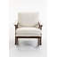 Chaise d'appoint rembourrée 29,1 pouces avec structure en bois-2062445386