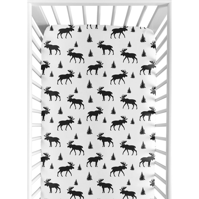 Drap-housse pour lit de bébé Rustic Patch