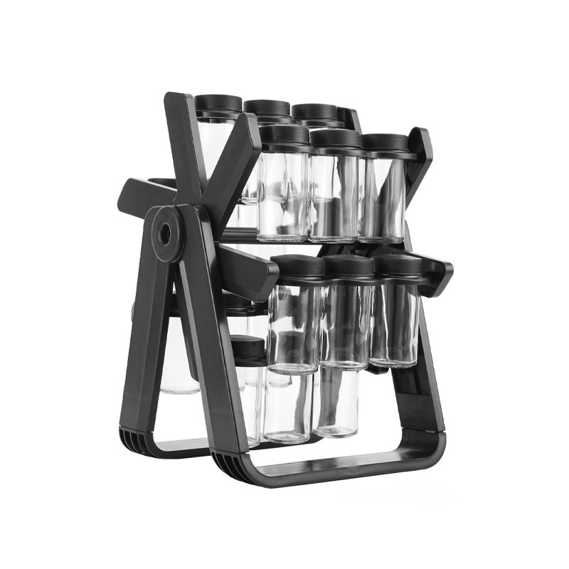 Ferrell Freestanding Spice Jar & Rack Set