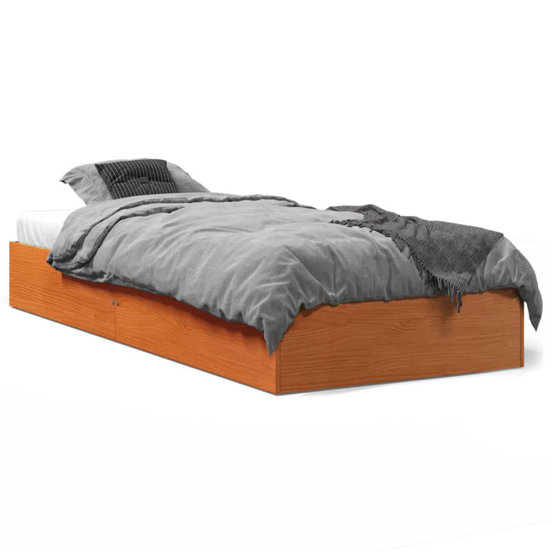 Ocana Solid Wood Bed, Single (3')