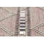 Tapis rectangulaire en laine nouvel âge Aristi de conception unique 6 pi x 9 pi Ivoire