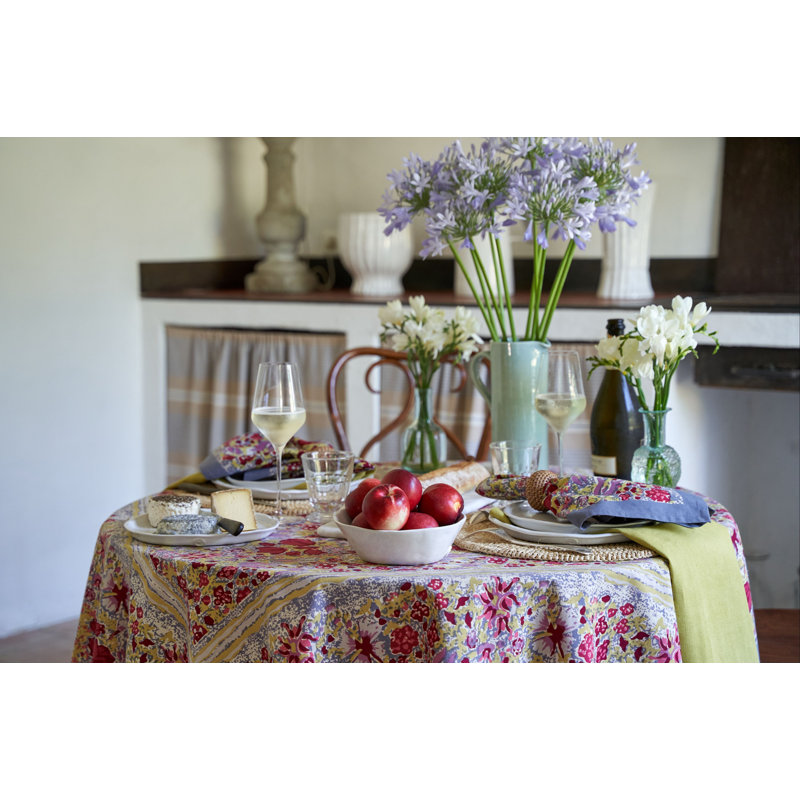 Jardine Tablecloth, 90" Square