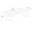 Brown Rectangular Solid Wood Butterfly Leaf Dining Table-1162218341