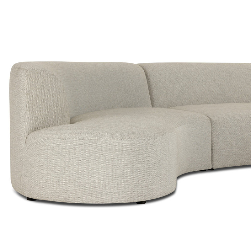 Canapé modulaire d'extérieur 3 pièces Valentin