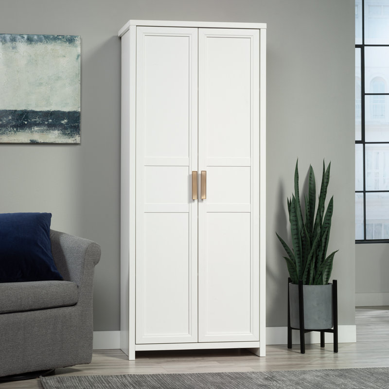 Armoire de rangement divers à 2 portes Shaker