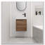 Meuble-lavabo flottant avec base simple pré-assemblée