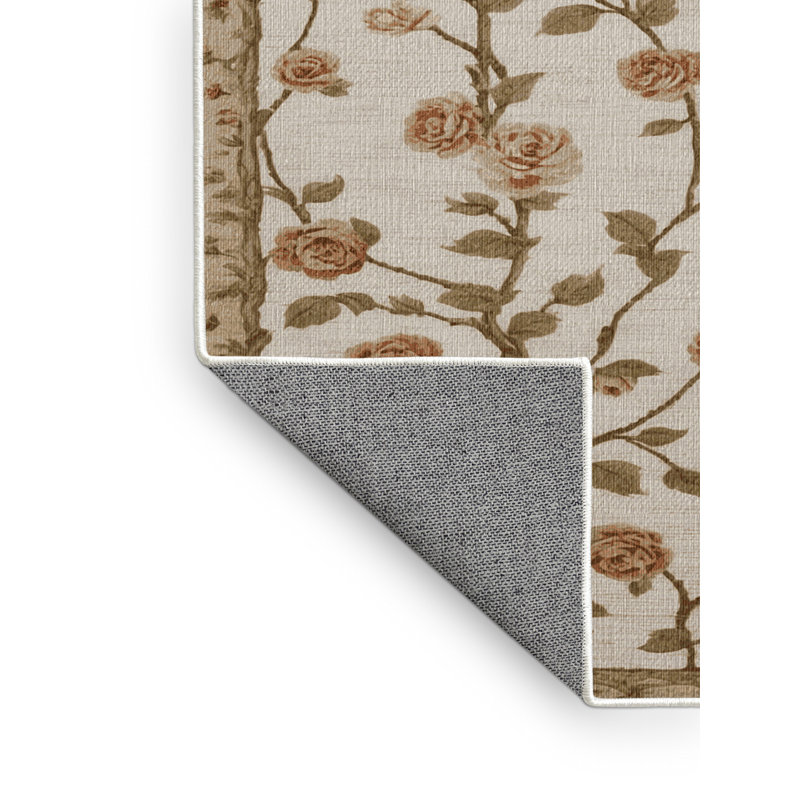  Tapis bord de mer lavable, Carré 8 pi