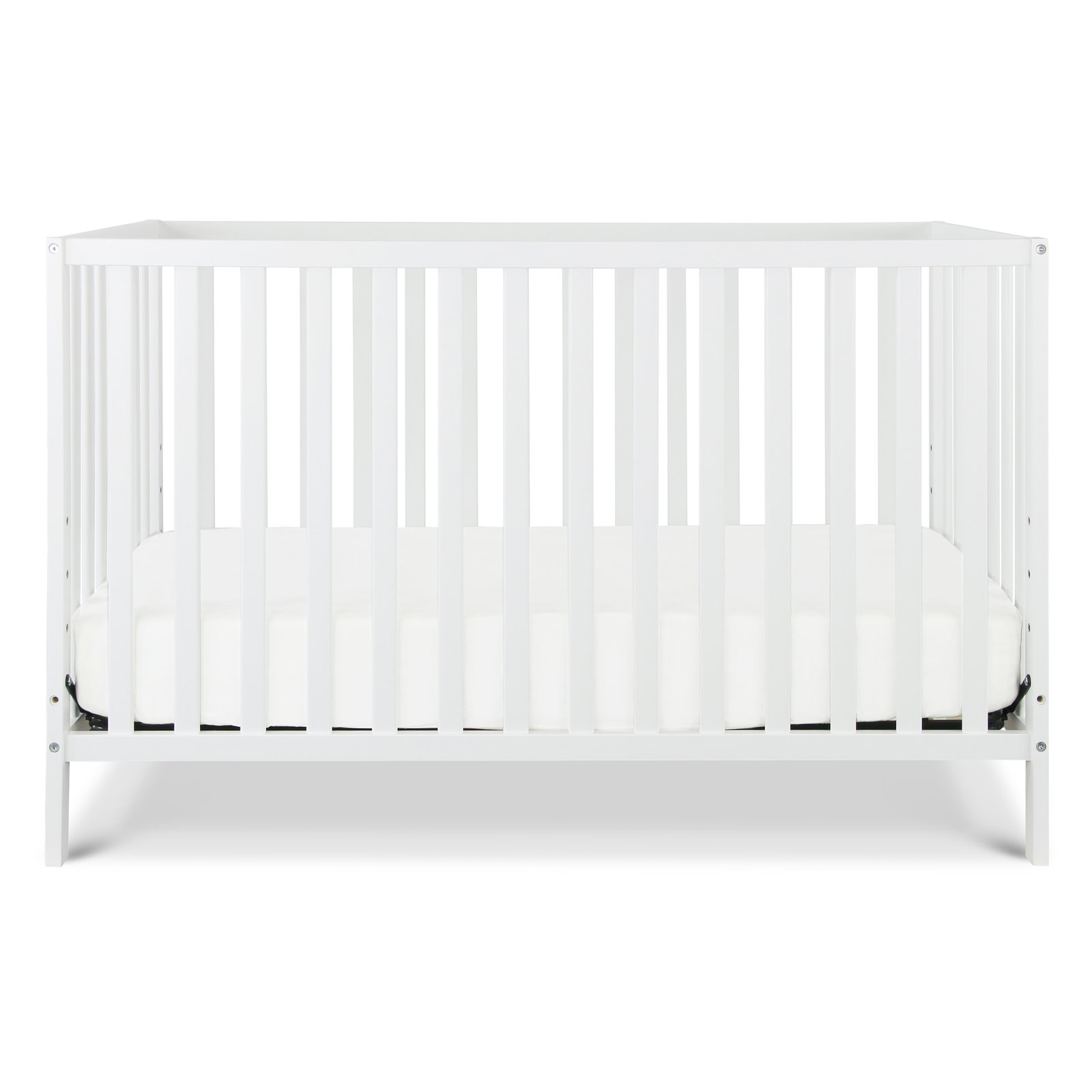 Union 4-in-1 Convertible Crib, White