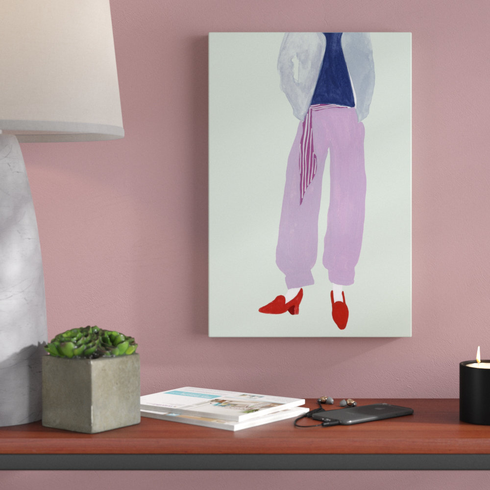 Standing Figure I by Melissa Wang - Painting Print