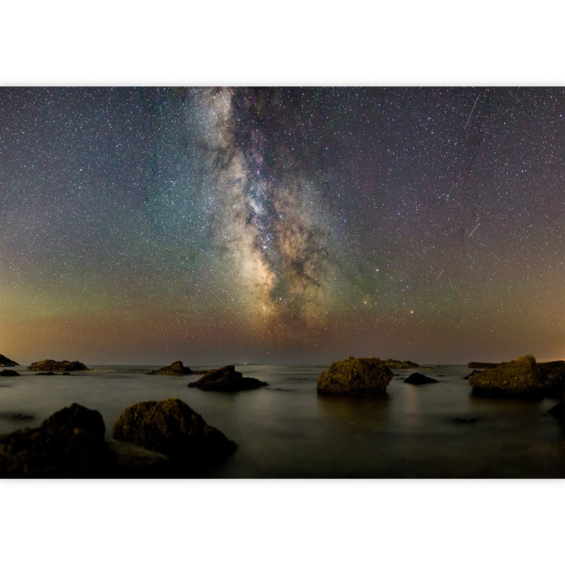 Planet In Outer Space Galaxy Border, 100" L x 144" W