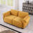 68.5 Inch Length Modular Chenille Sofa With Sturdy Iron Frame, Ideal For Living Room And Bedroom Comfort