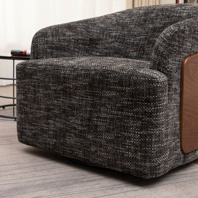 Broderic Swivel Barrel Chair