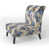 Cobalt Blue Cameo Trellis Victorian Pattern