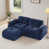 Velours bleu