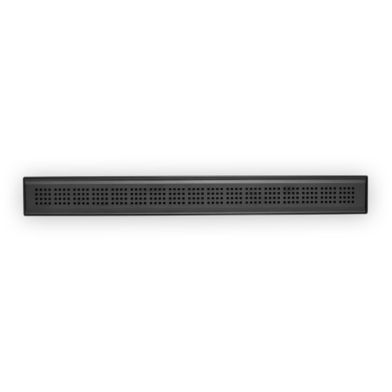36'' W Linear Grid, Black