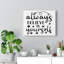 Believe In Yourself - Wrapped Canvas Print-1390560561