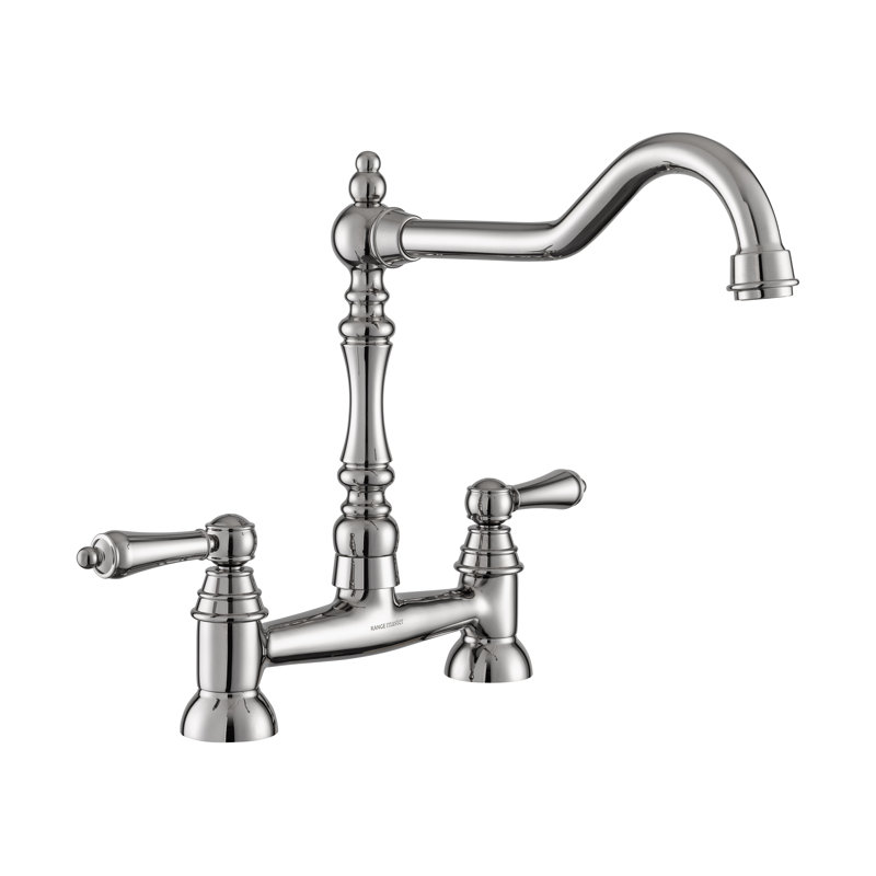 Rangemaster Sink & Taps Kitchen Faucet, Polished Nickel