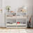 Shoe Storage Cabinet with 4 Flip-Out Drawers
