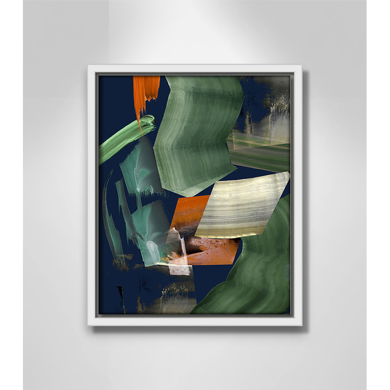«Sunsets In the City II» par Casa Fine Arts, Blanc, H 11,5 po x l 9,5 po