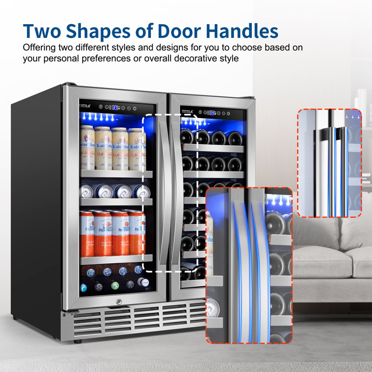 80 Can Freestanding Beverage Cooler