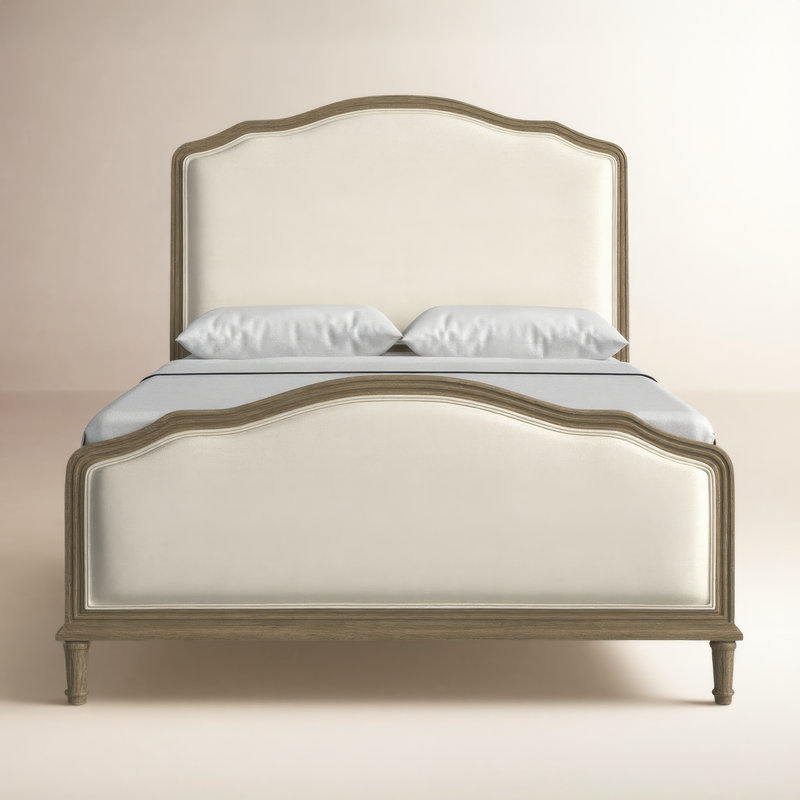 Watson Upholstered Bed, Queen, Studio Gray