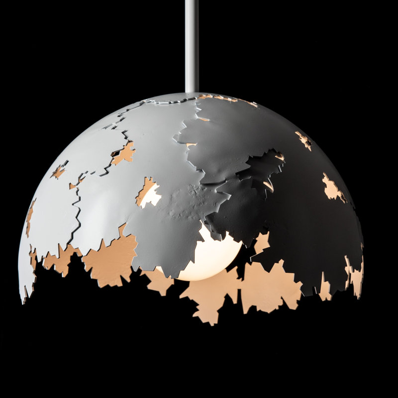 Pangea 1 - Light Dome Pendant, White