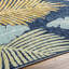 Tapis floral intérieur / extérieur en polypropylène tissé à la machine Lourdes Hans-456425362