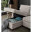 3 - Seat Convertible Upholstered Sectional With Pull Out Chaise And Storage, Beige Linen Main, Foam Filler, Removable Back Cushions, Twin Size Sleeper For Overnight Guests, 82.73 In Width, 54.33-133520075