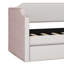 Lit de jour compact et rembourré, comprend deux tiroirs spacieux pour l'organisation-612641433