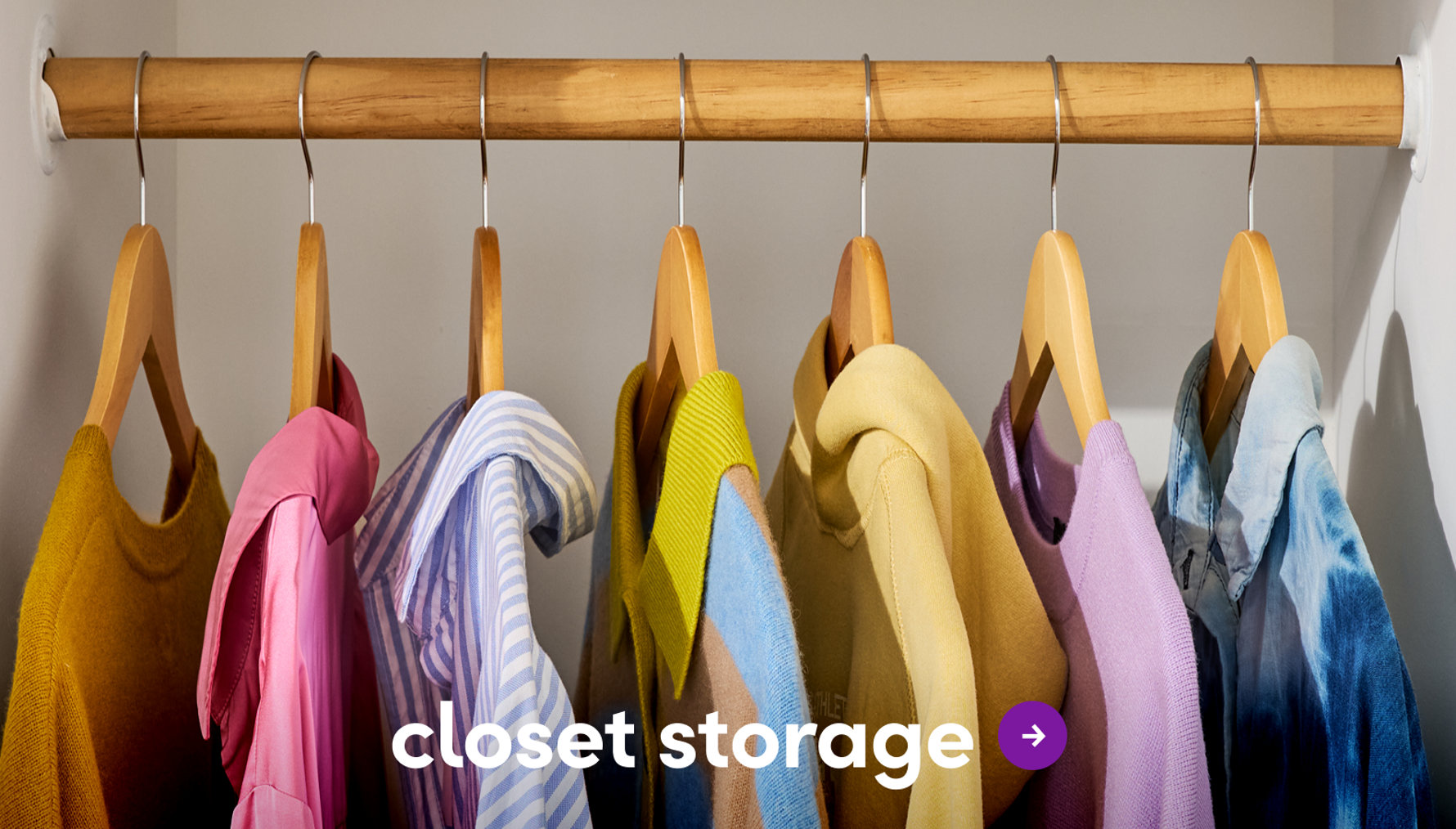 Closet storage