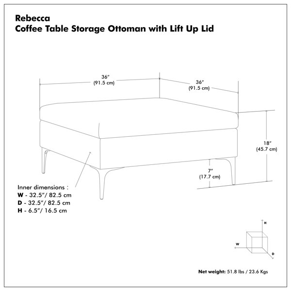 Dimensions du produit