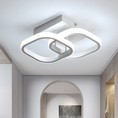 Luebbert Ceiling Light 23.5cm LED Integrated Semi Flush Mount Lamp