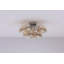 Abdurrahman Glass Semi Flush Mount-1668562272