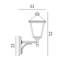 Holtby 52cm H Outdoor Wall Lantern-10462475