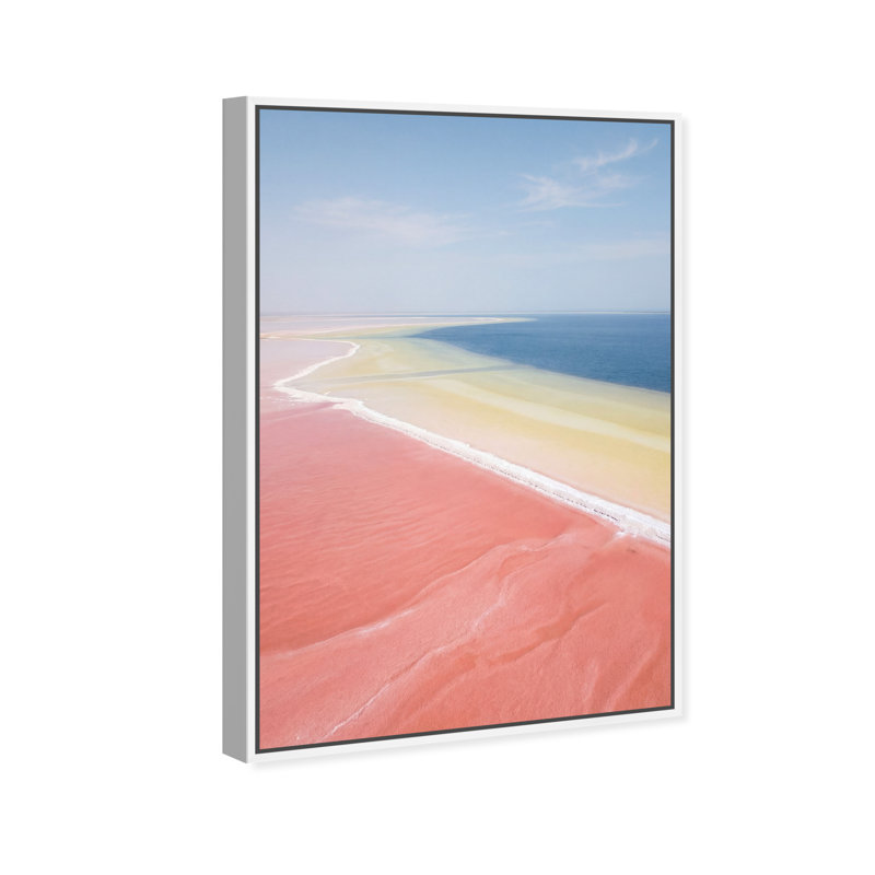 Where Dreams Collide Print by Oliver Gal, 25"H x 37"W, White Floater Frame
