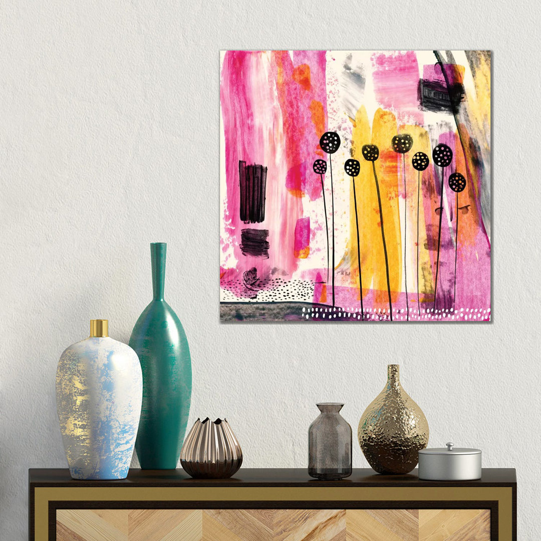 Pink Retreat von Sara Franklin - Gallery-Wrapped Canvas Giclée on Canvas