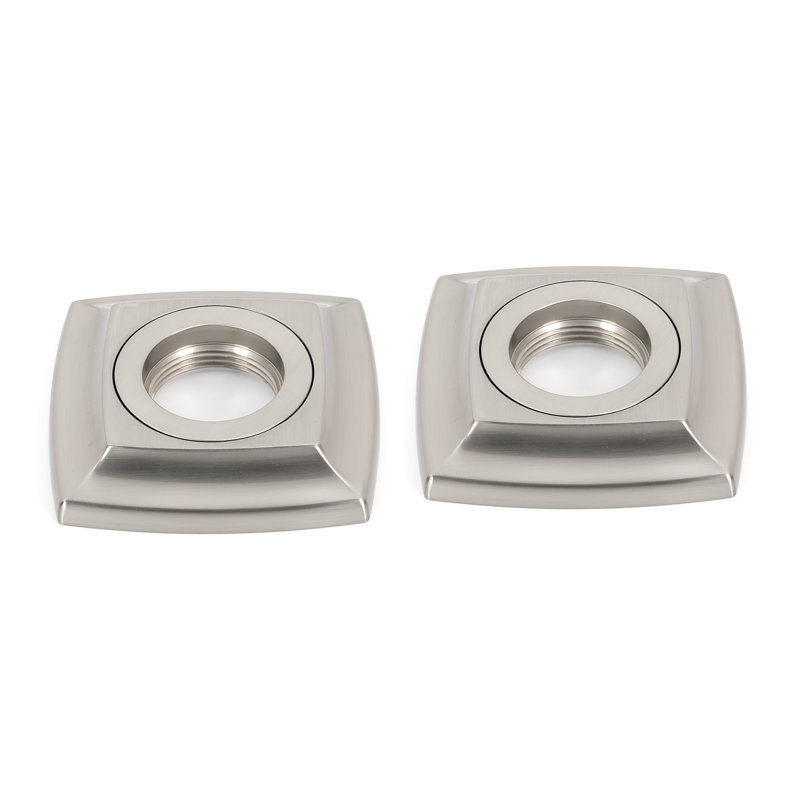 Support de barre d'appui, Nickel satiné