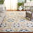 Jardin Hand Tufted Wool Cotton Floral Rug in Ivory/Beige-94664479