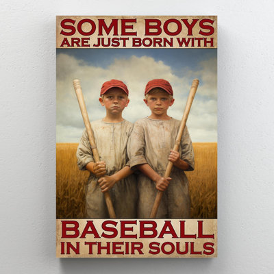 Massumah garçons Just Born With Baseball
